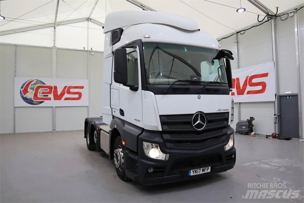Mercedes-Benz Actros 2543 Sadulveokid