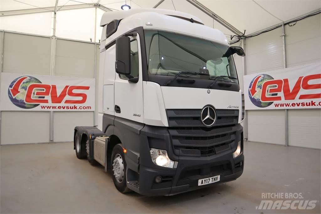 Mercedes-Benz Actros 2545 Sadulveokid