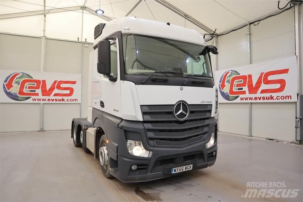 Mercedes-Benz Actros 2545 Sadulveokid