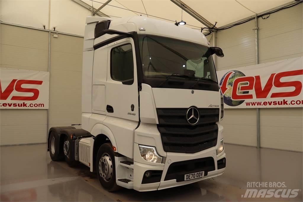 Mercedes-Benz Actros 2545 Sadulveokid