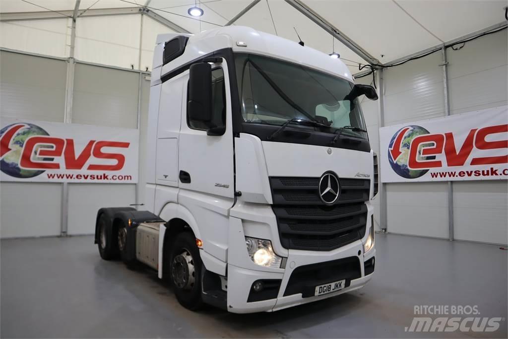 Mercedes-Benz ACTROS 2545 Sadulveokid