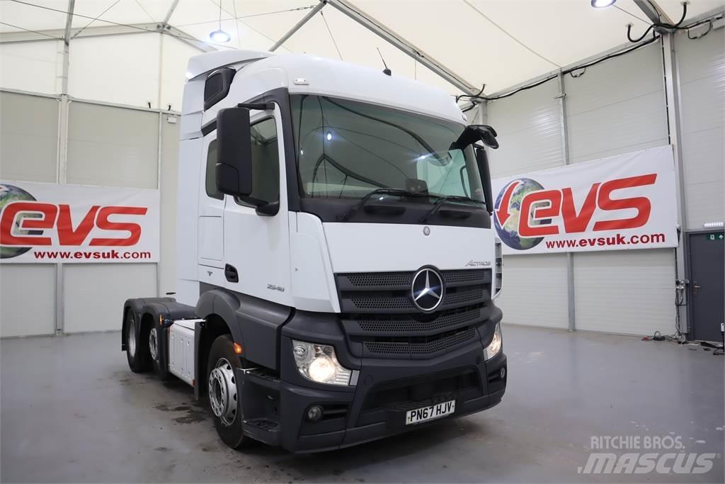 Mercedes-Benz ACTROS 2546 Sadulveokid