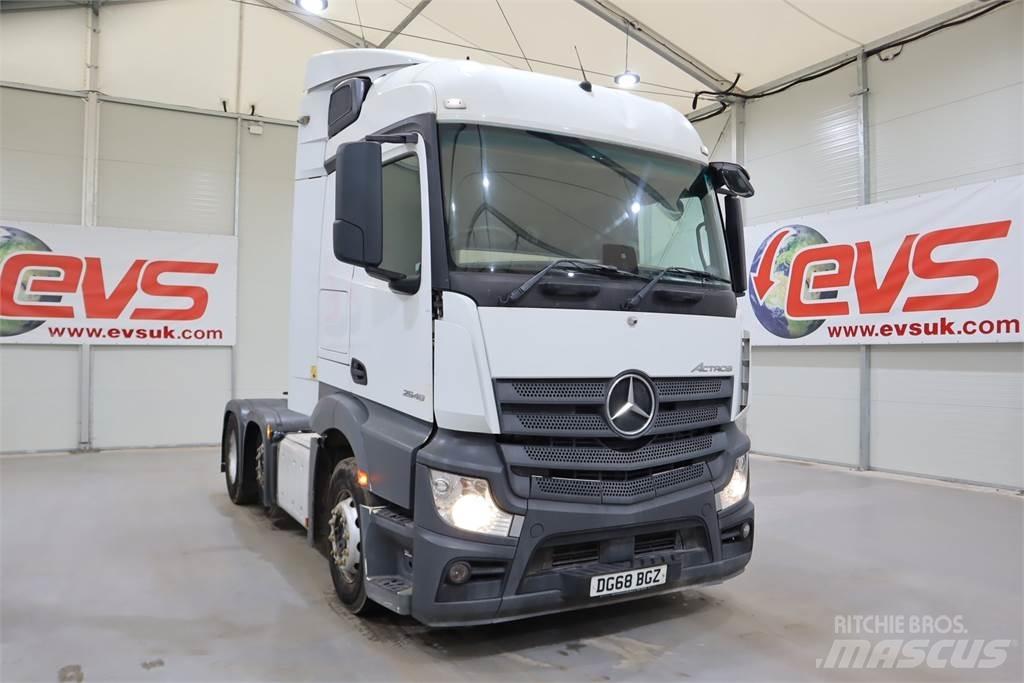 Mercedes-Benz Actros 2548 Sadulveokid