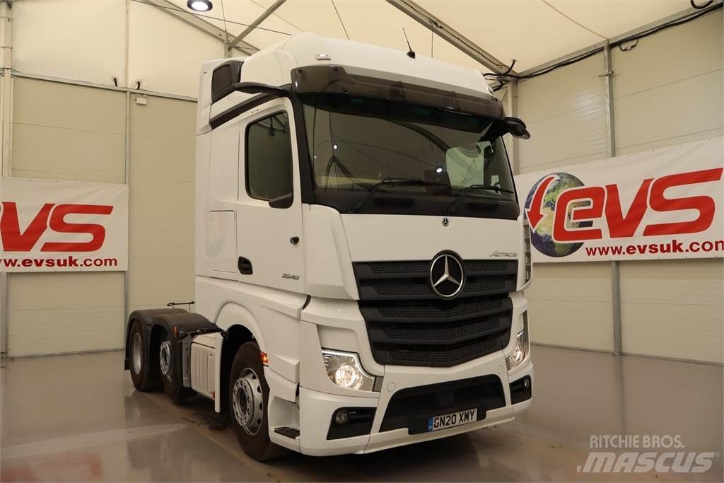 Mercedes-Benz Actros 2548 Sadulveokid