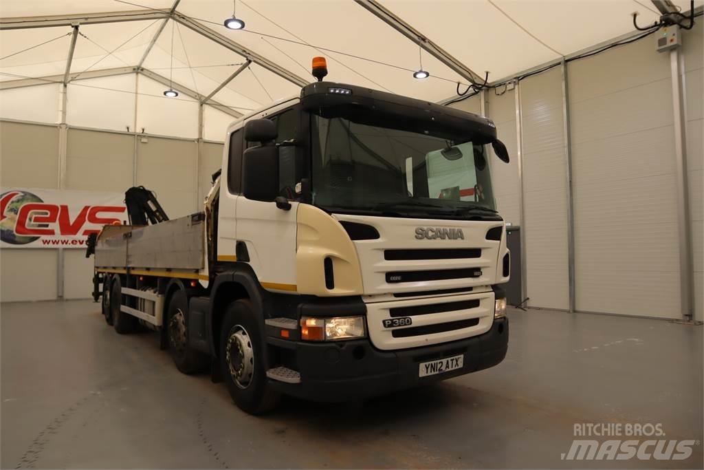 Scania P360 DROPSIDE REAR Raske maastiku tõstukid