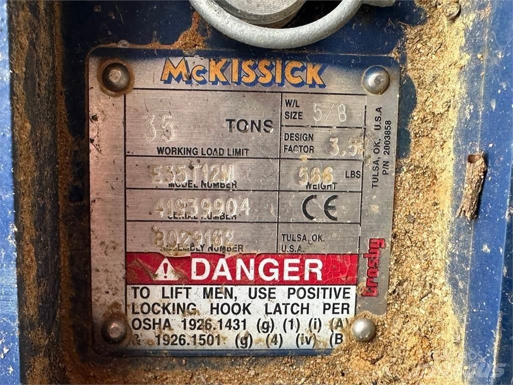  McKissick E35T12M Kraanade varuosad ja varustus