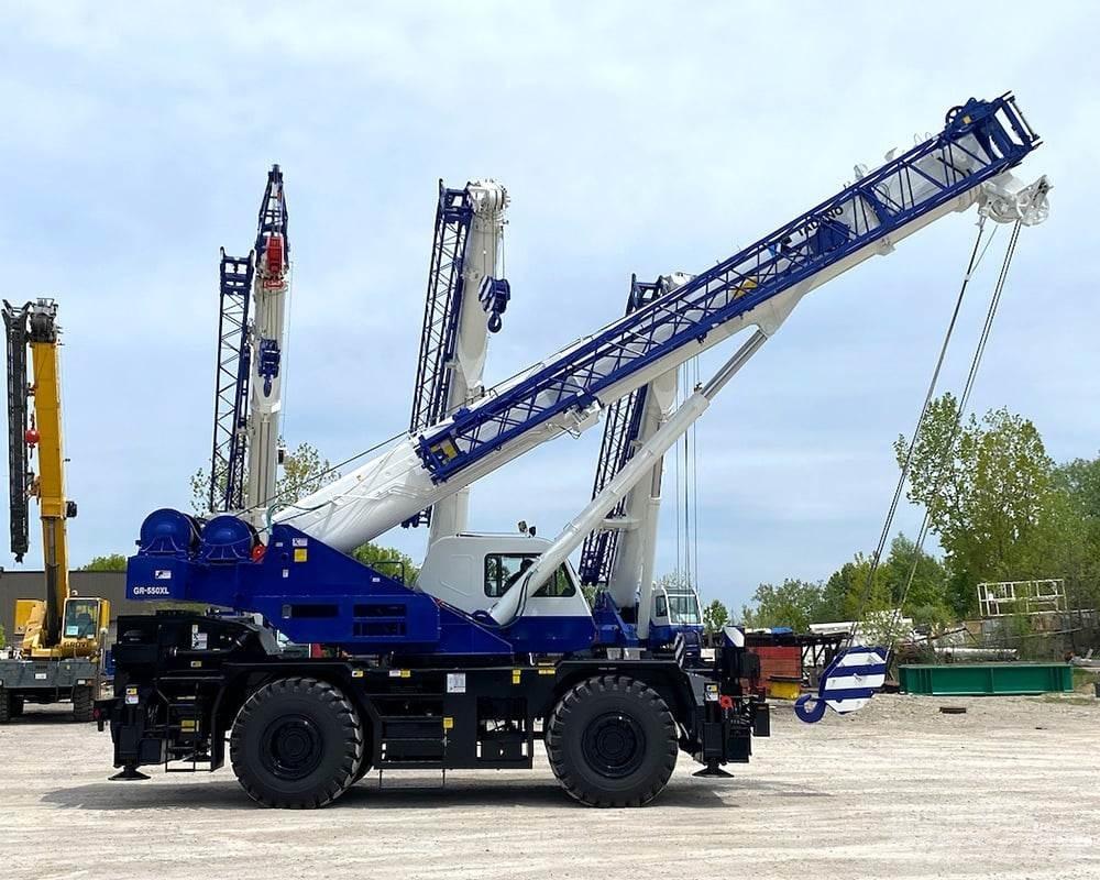 Tadano GR-550XL Raske maastiku tõstukid