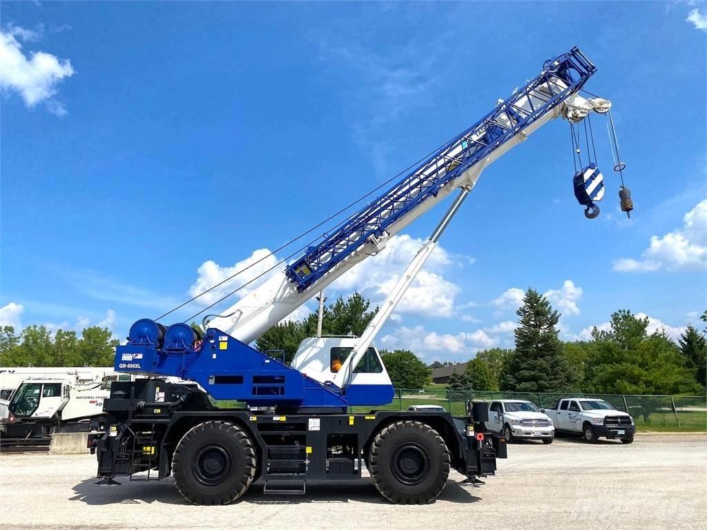 Tadano GR-550XL-3 Raske maastiku tõstukid