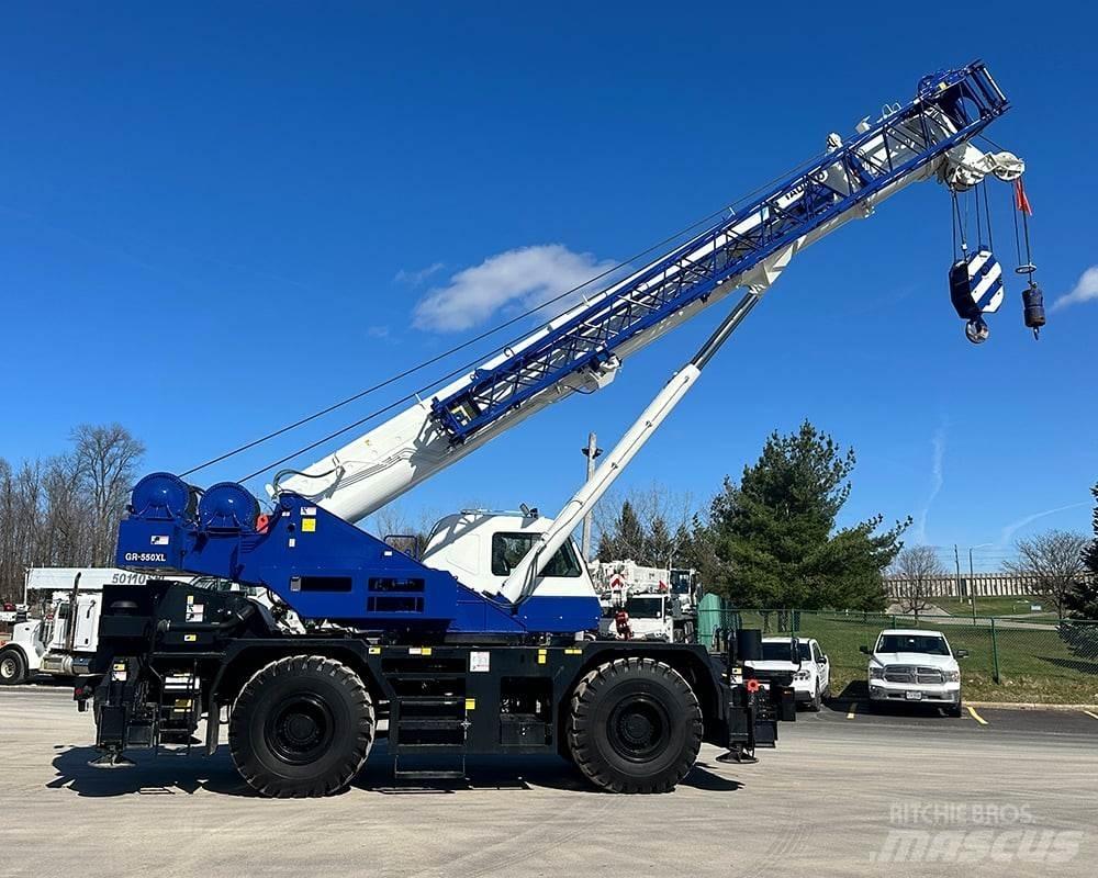 Tadano GR-550XL-3 Raske maastiku tõstukid
