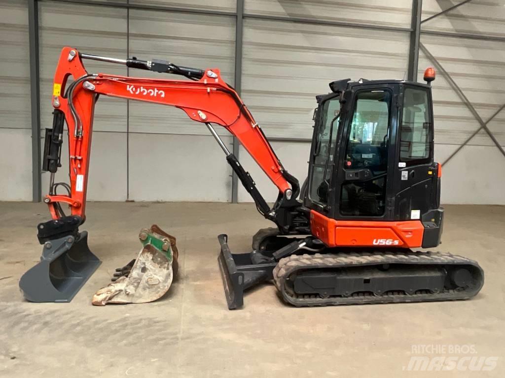 Kubota U 56-5 Miniekskavaatorid < 7 t