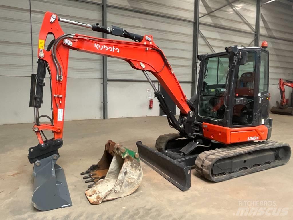 Kubota U 56-5 Miniekskavaatorid < 7 t