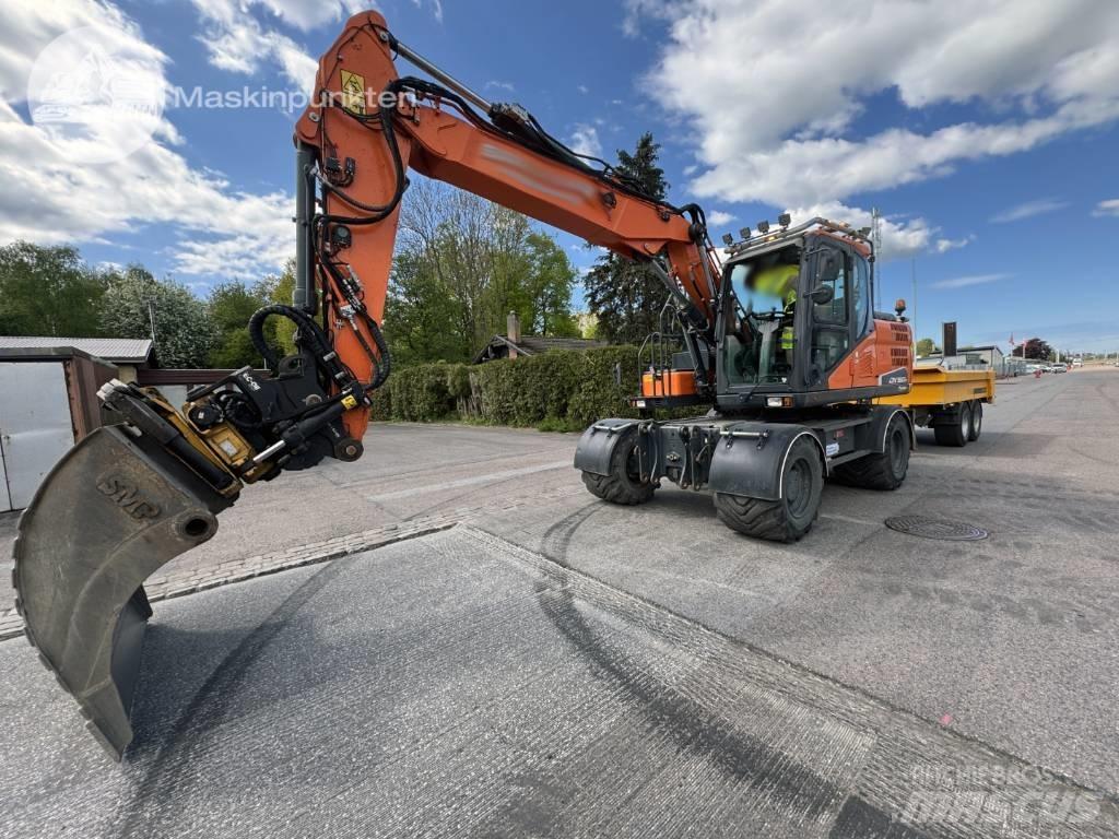 Doosan DX 160 W Ratasekskavaatorid