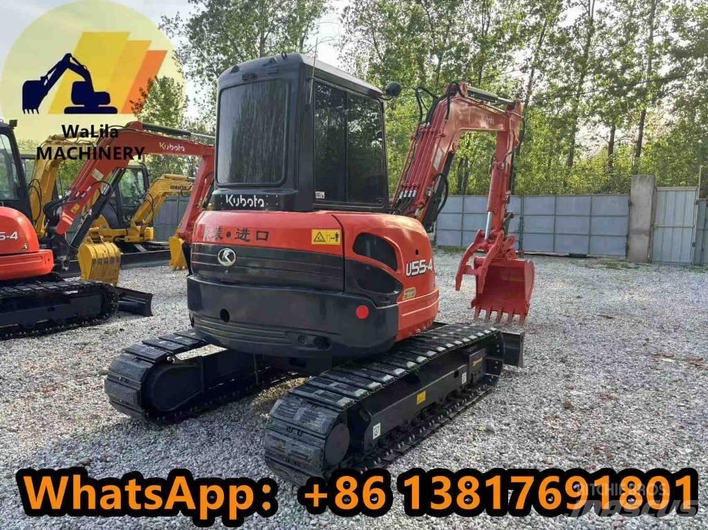 Kubota U 55-4 Miniekskavaatorid < 7 t