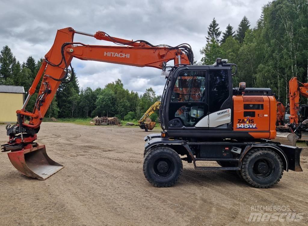 Hitachi ZX 145 W-6 Ratasekskavaatorid
