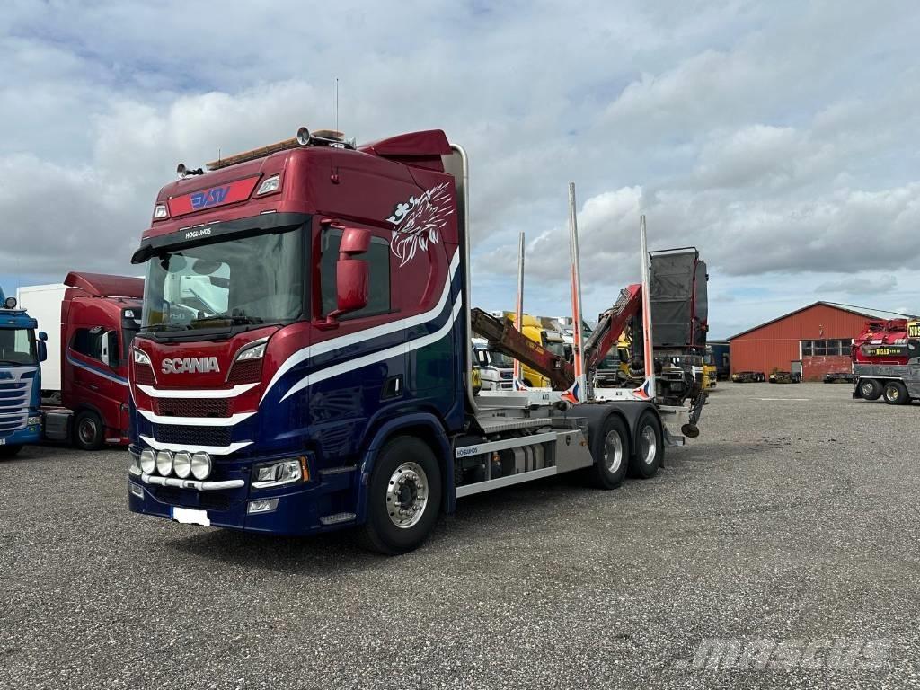Scania R650B 6X4 NB Metsaveokid