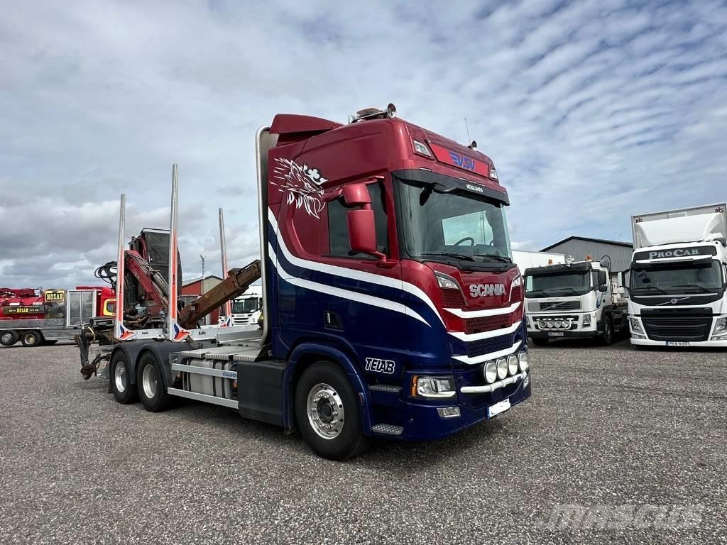 Scania R650B 6X4 NB Metsaveokid