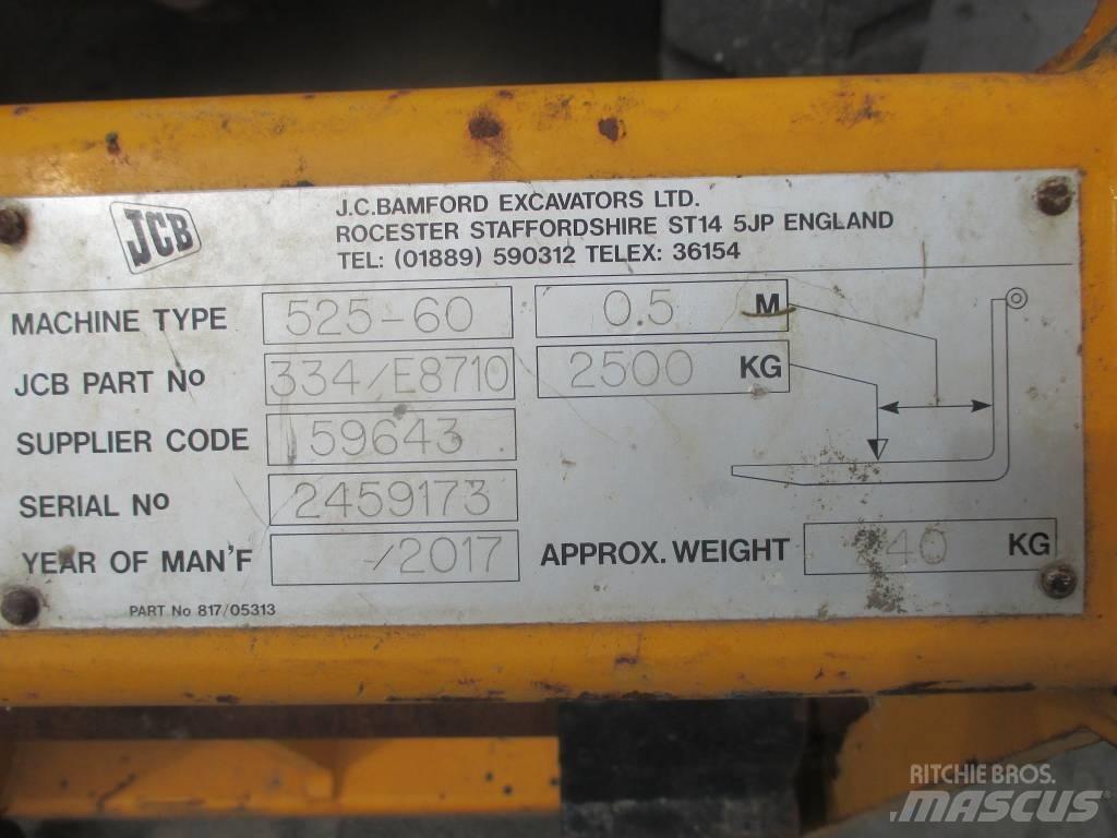 JCB 525-60 Teleskooplaadurid
