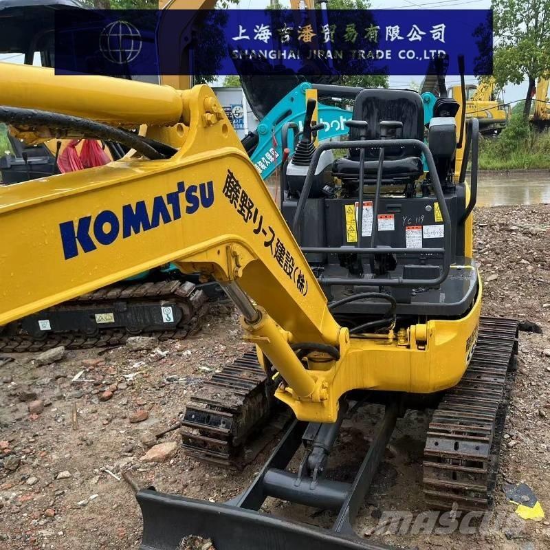 Komatsu PC 18 Roomikekskavaatorid