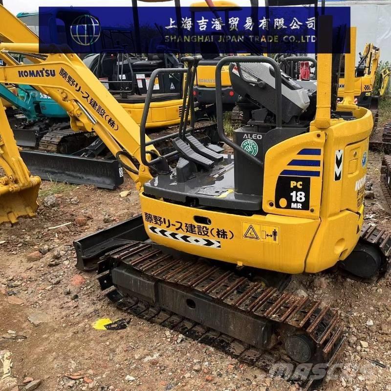 Komatsu PC 18 Roomikekskavaatorid