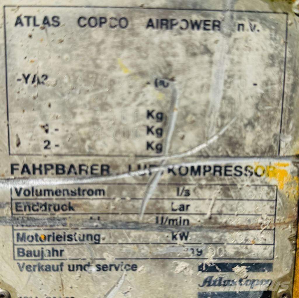 Atlas Copco XAS90D Kompressorid