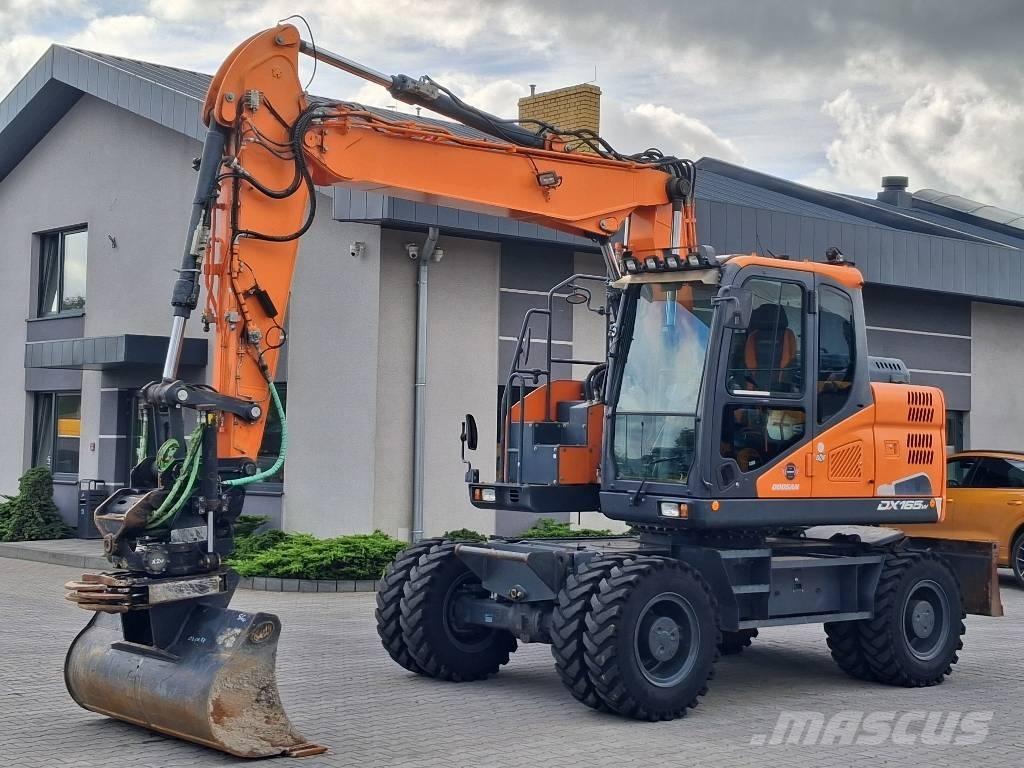 Doosan DX 165 W-5 Ratasekskavaatorid