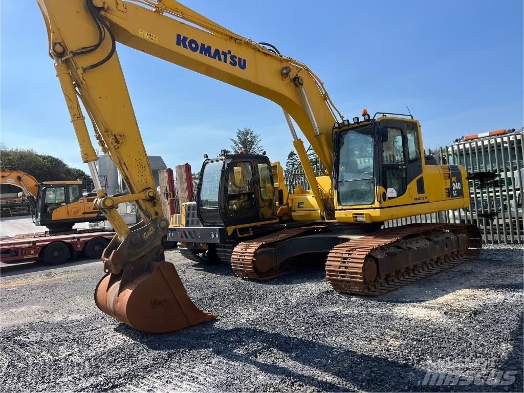 Komatsu Pc240-7 Roomikekskavaatorid
