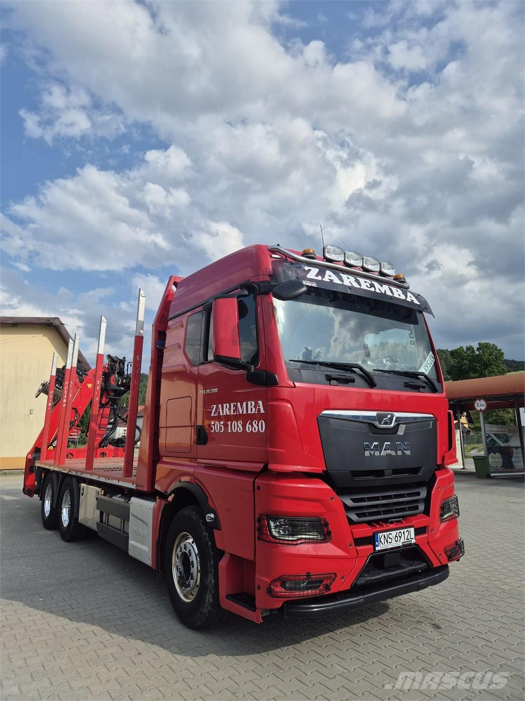 MAN TGX 26.580 Metsaveokid