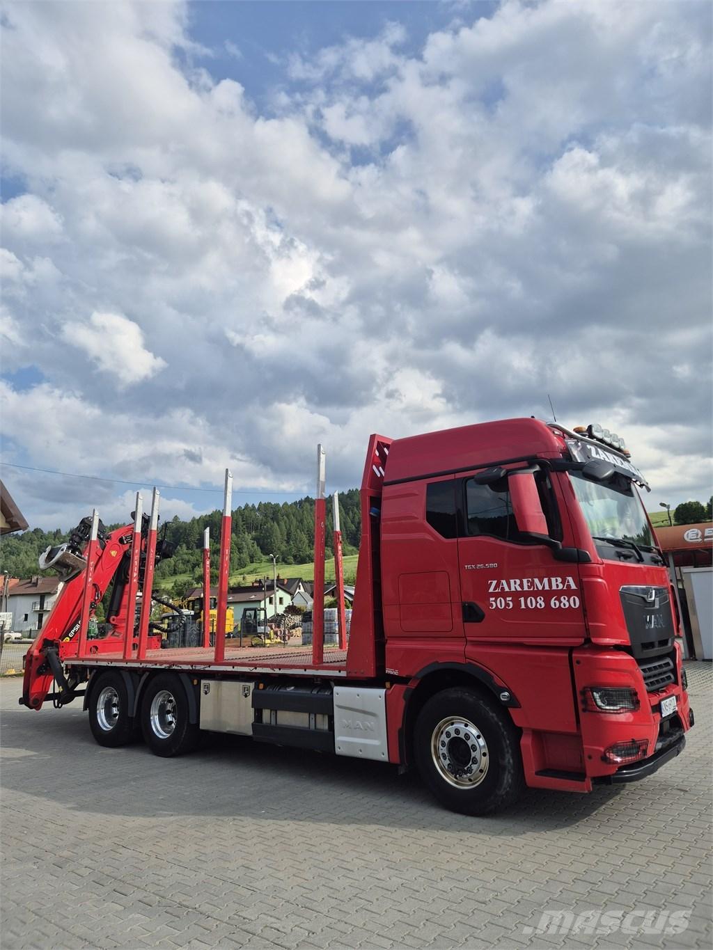 MAN TGX 26.580 Metsaveokid