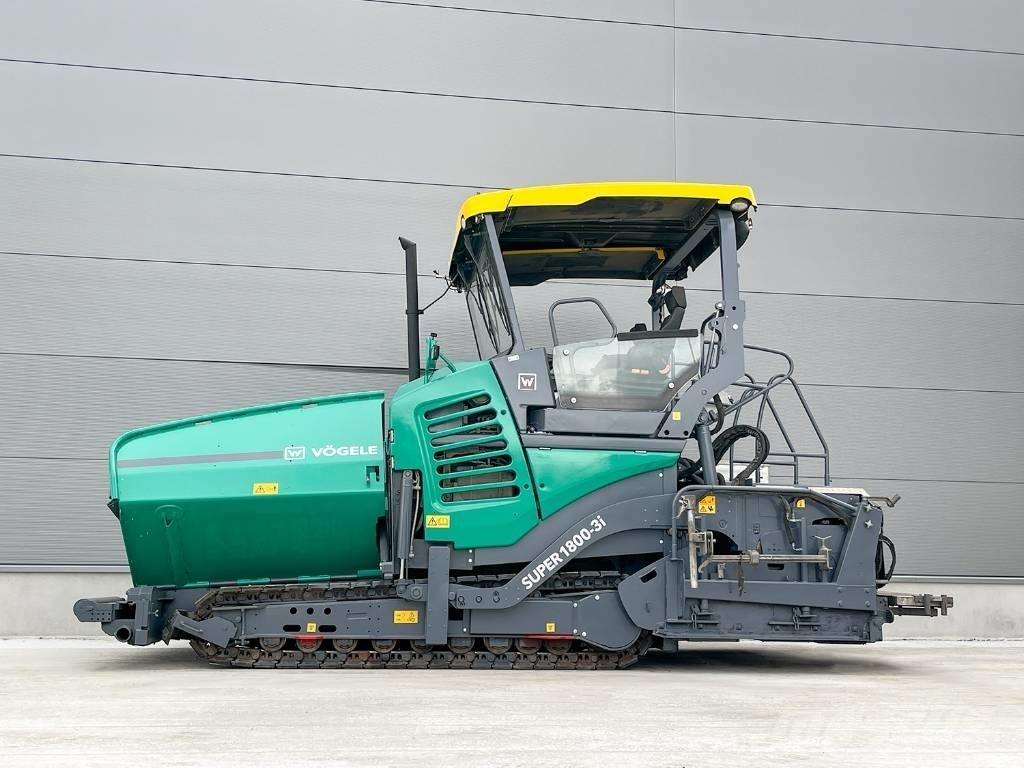 Vögele SUPER 1800-3I Asfaldilaoturid