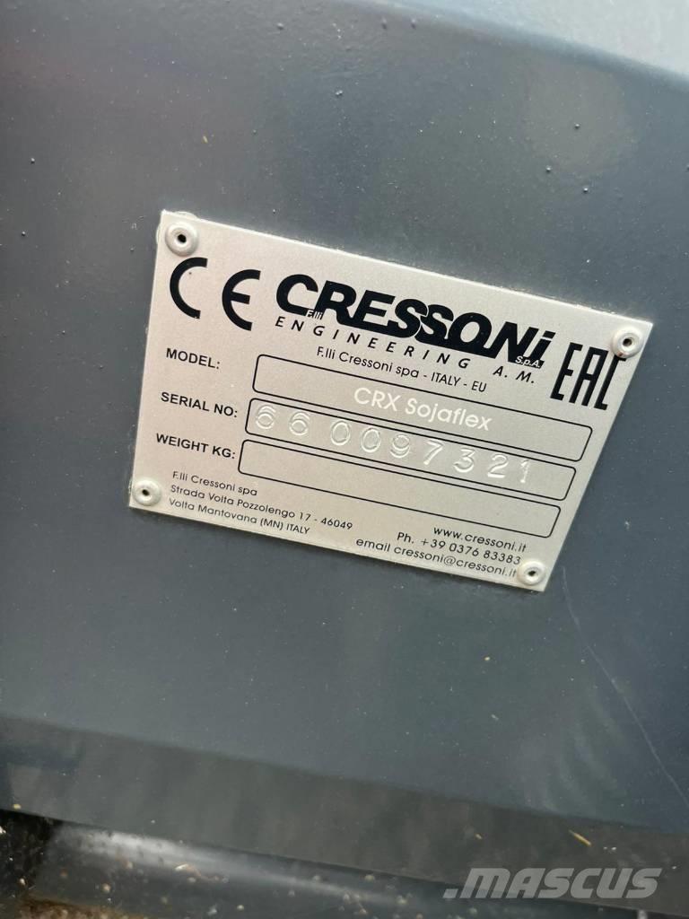 Cressoni CRX 660 Kombainide heedrid