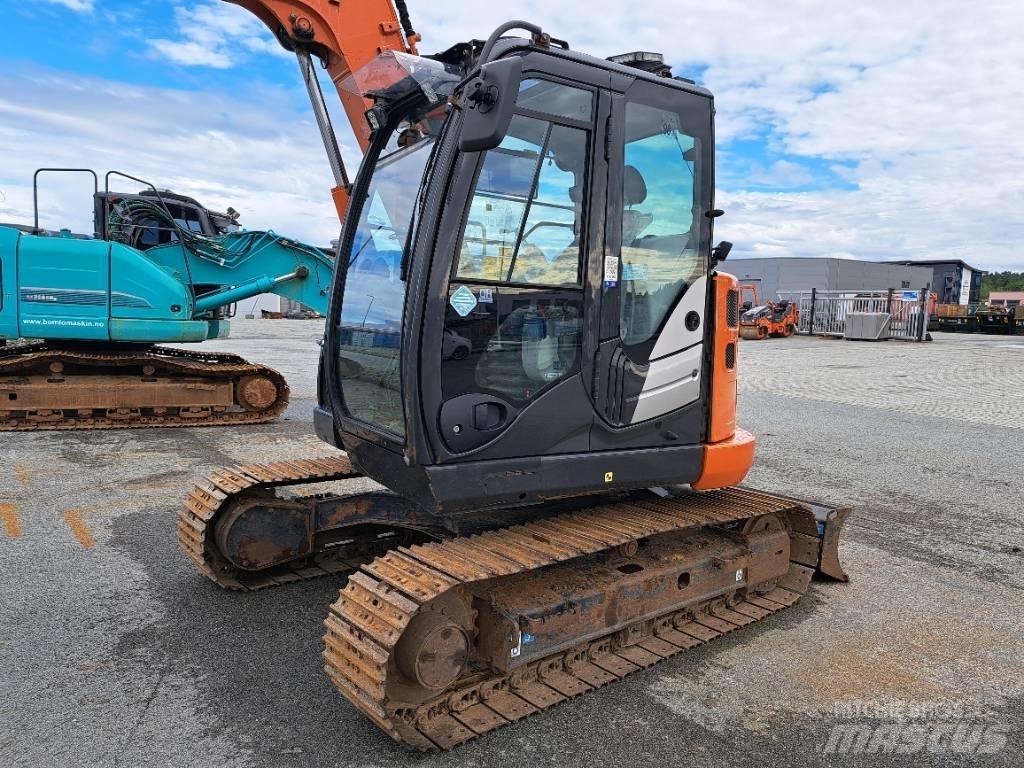 Hitachi ZX 85 US-6 Väikeekskavaatorid 7t-12t