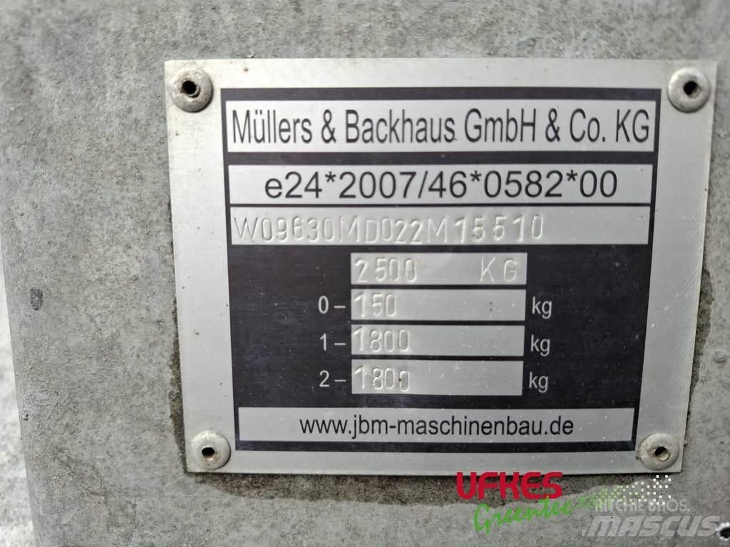 JBM 630 MDX Puiduhakkurid
