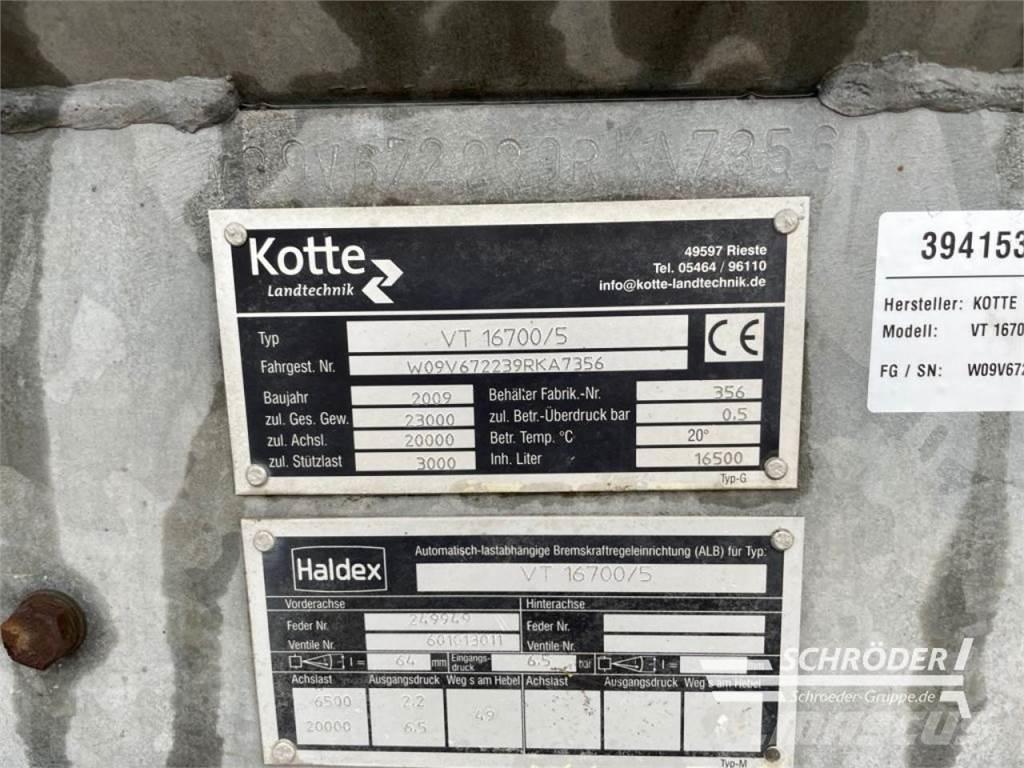Kotte VT 16700 Lägapaagid