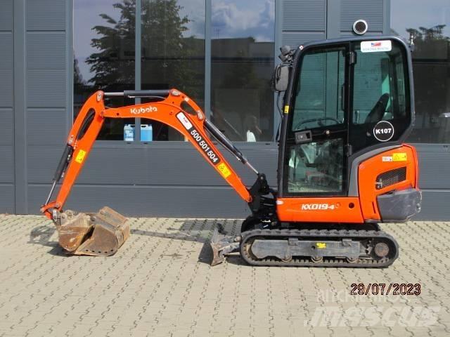 Kubota KX 019-4 Miniekskavaatorid < 7 t