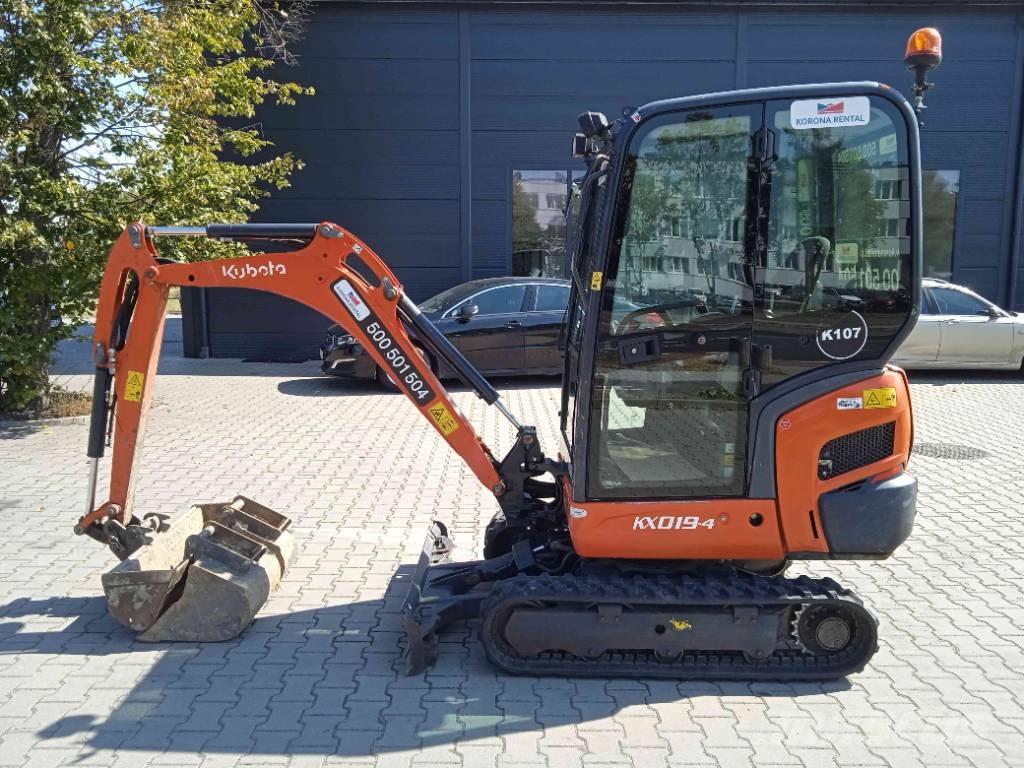 Kubota KX 019-4 Miniekskavaatorid < 7 t