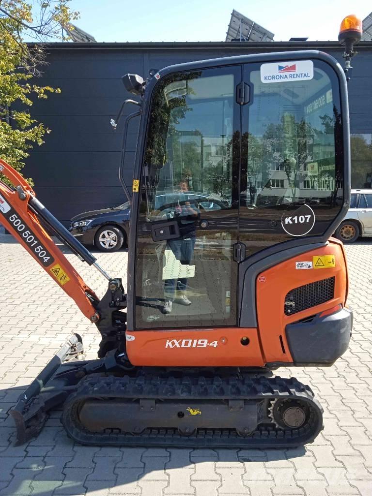 Kubota KX 019-4 Miniekskavaatorid < 7 t