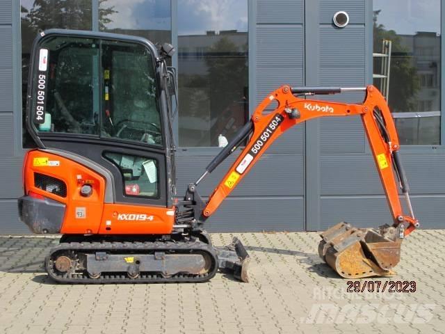 Kubota KX 019-4 Miniekskavaatorid < 7 t