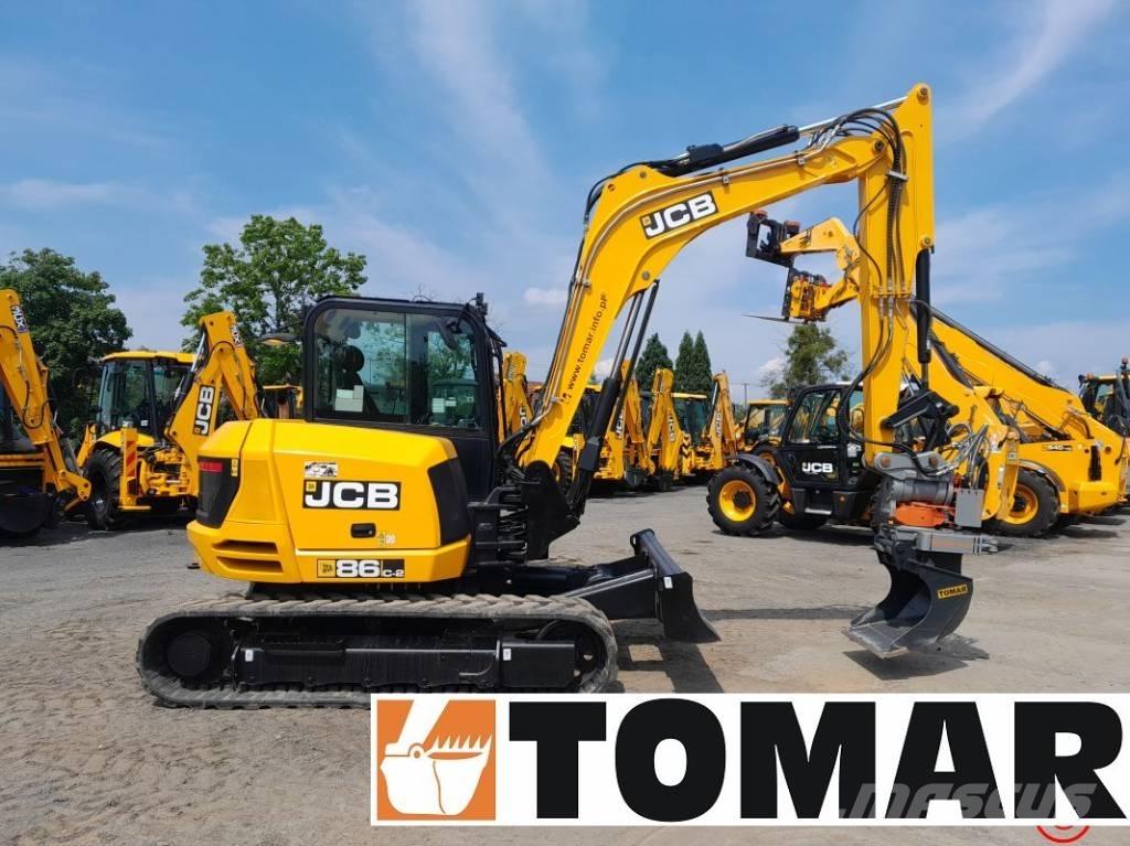 JCB 86 C-2 Väikeekskavaatorid 7t-12t