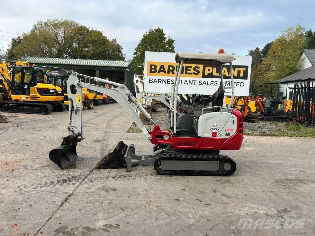 Takeuchi TB 216 Miniekskavaatorid < 7 t