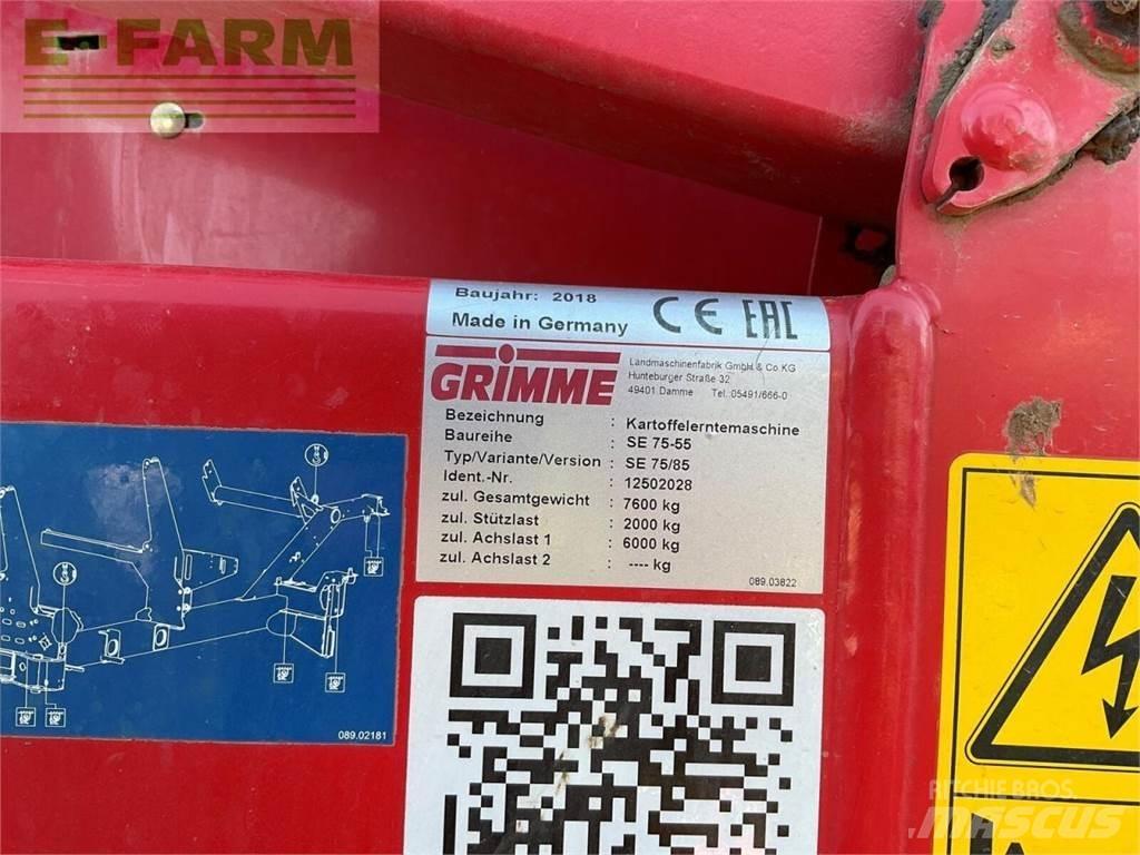 Grimme se 75-55 Kartulikombainid ja kaevajad