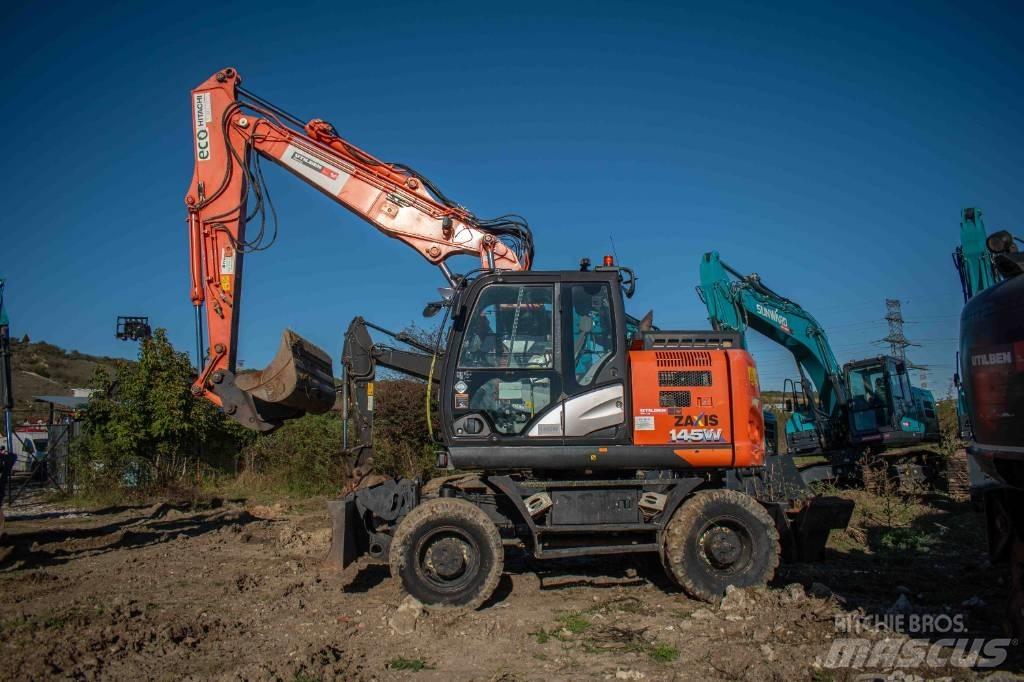 Hitachi ZX 145 Ratasekskavaatorid