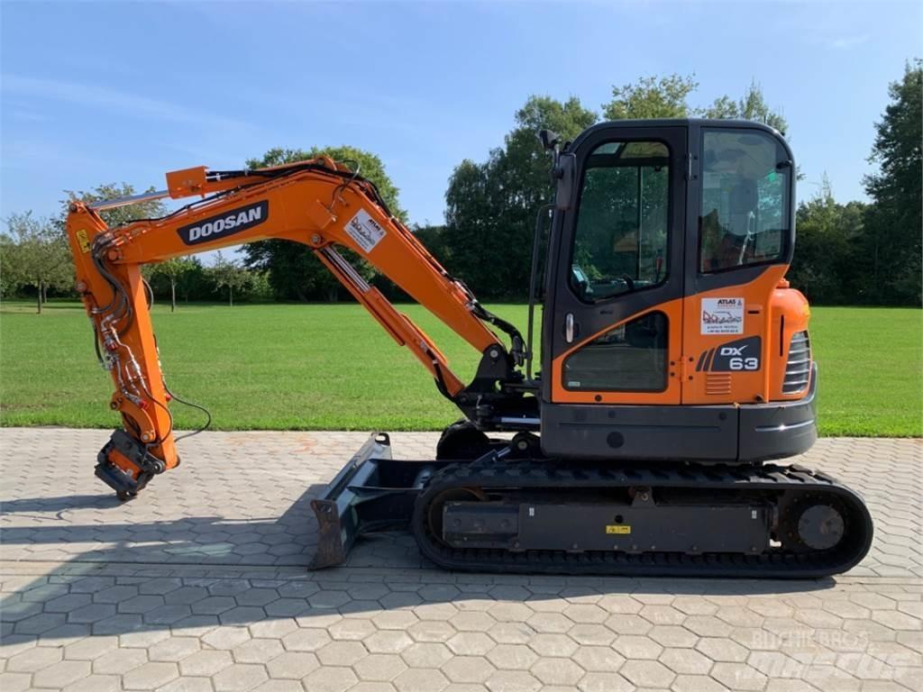 Doosan DX63-3 Miniekskavaatorid < 7 t