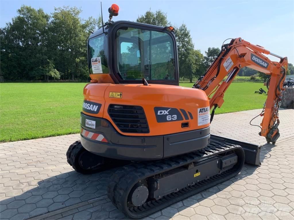 Doosan DX63-3 Miniekskavaatorid < 7 t