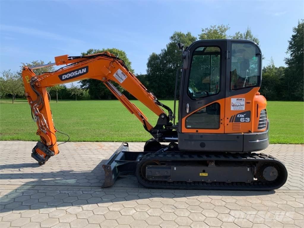 Doosan DX63-3 Miniekskavaatorid < 7 t