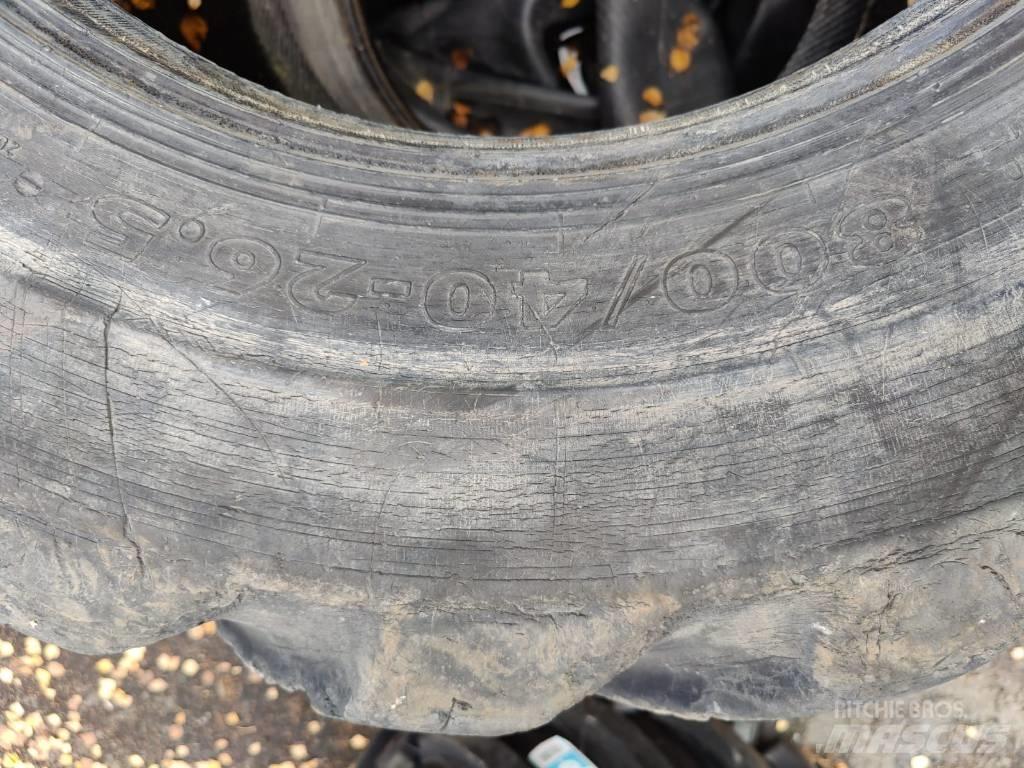 Nokian 800/40-26,5 Rehvid, rattad ja veljed