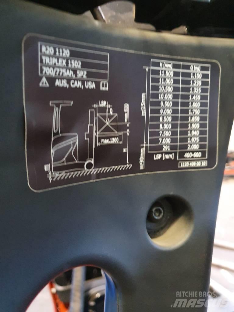 Linde R20 Platvormiga virnastajad