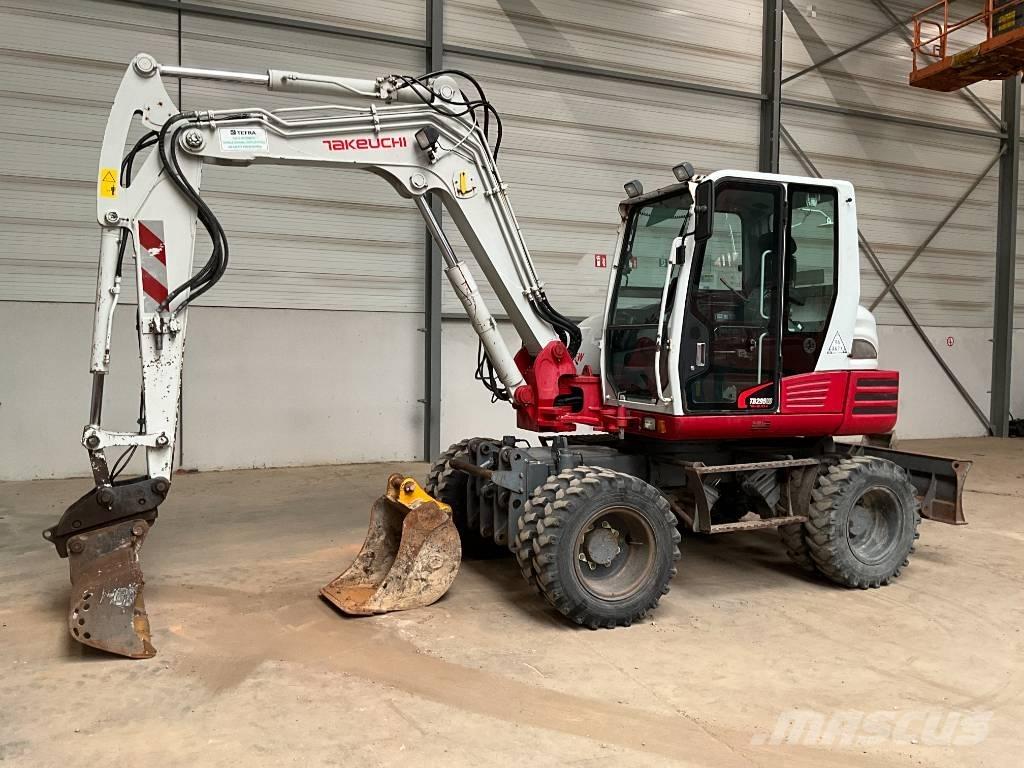 Takeuchi TB 295 W Ratasekskavaatorid