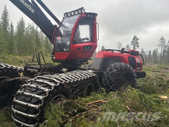 Komatsu 951 Harvesterid
