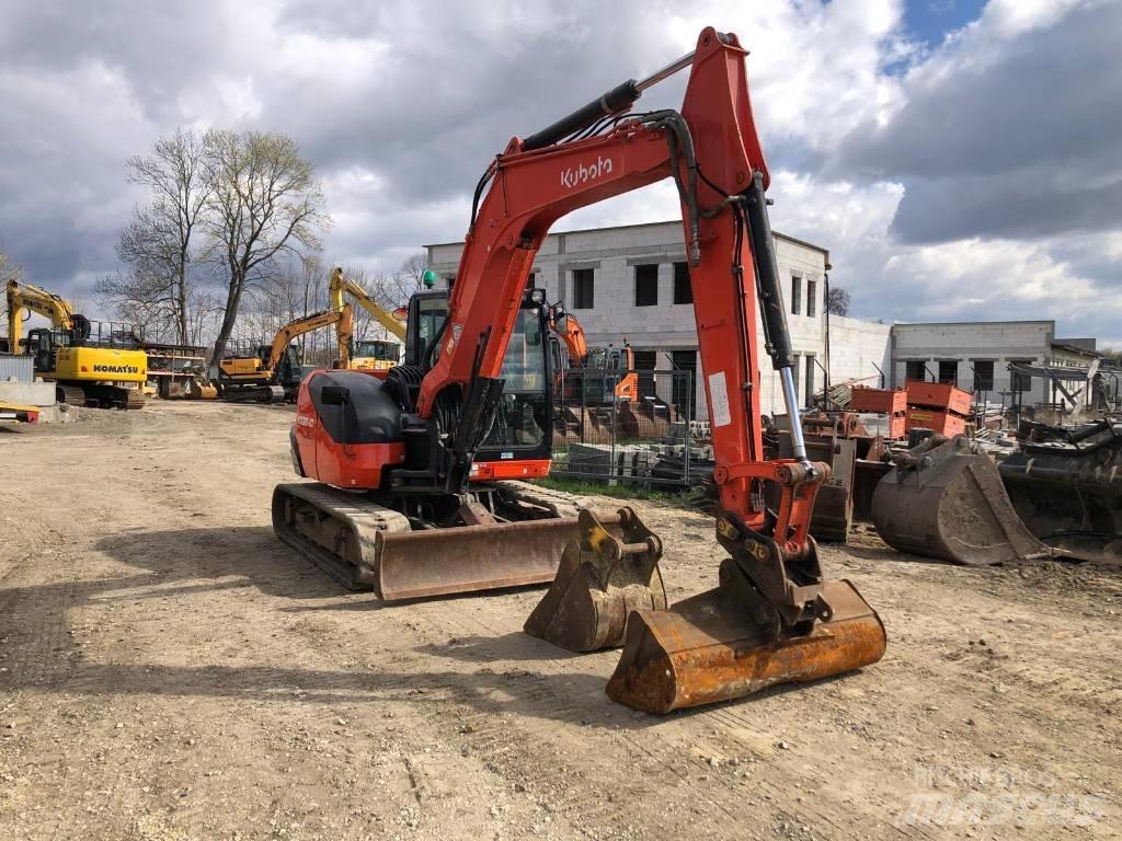 Kubota KX 080-4 Roomikekskavaatorid