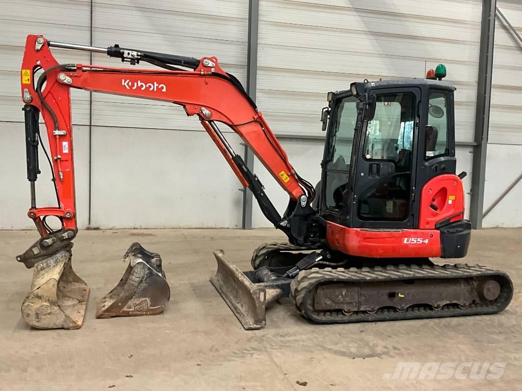 Kubota U 55-4 Miniekskavaatorid < 7 t